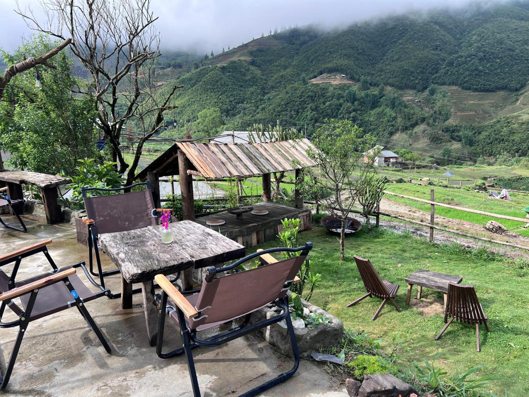 Apartmán Pavi Garden Sapa Exteriér fotografie