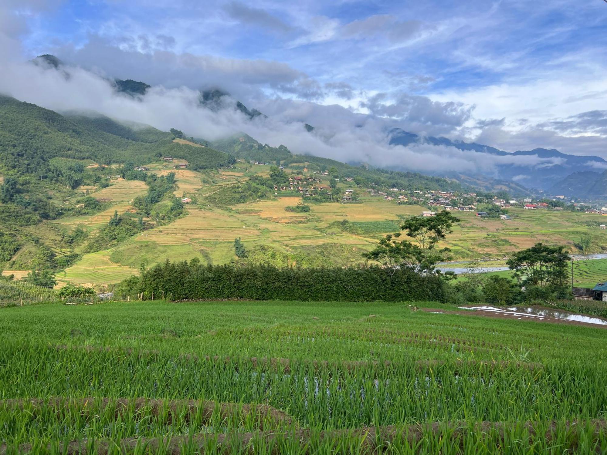 Apartmán Pavi Garden Sapa Exteriér fotografie