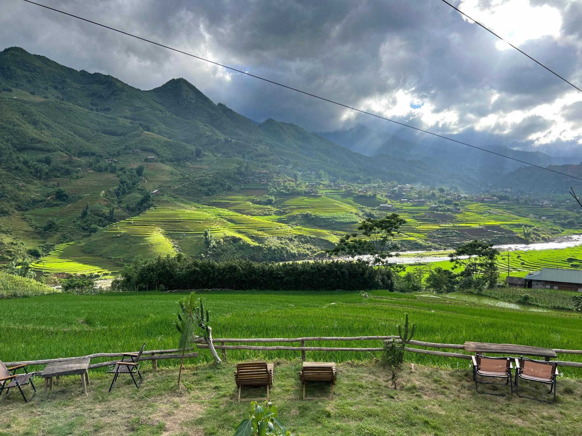 Apartmán Pavi Garden Sapa Exteriér fotografie
