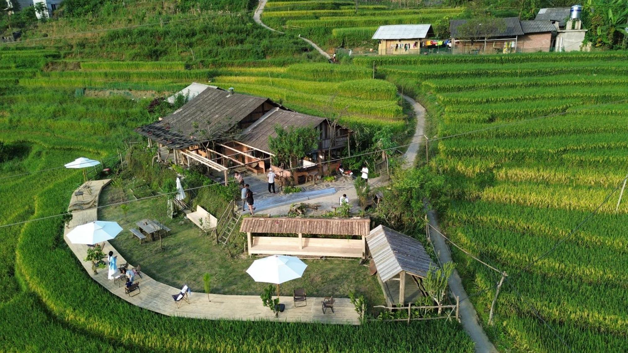 Apartmán Pavi Garden Sapa Exteriér fotografie