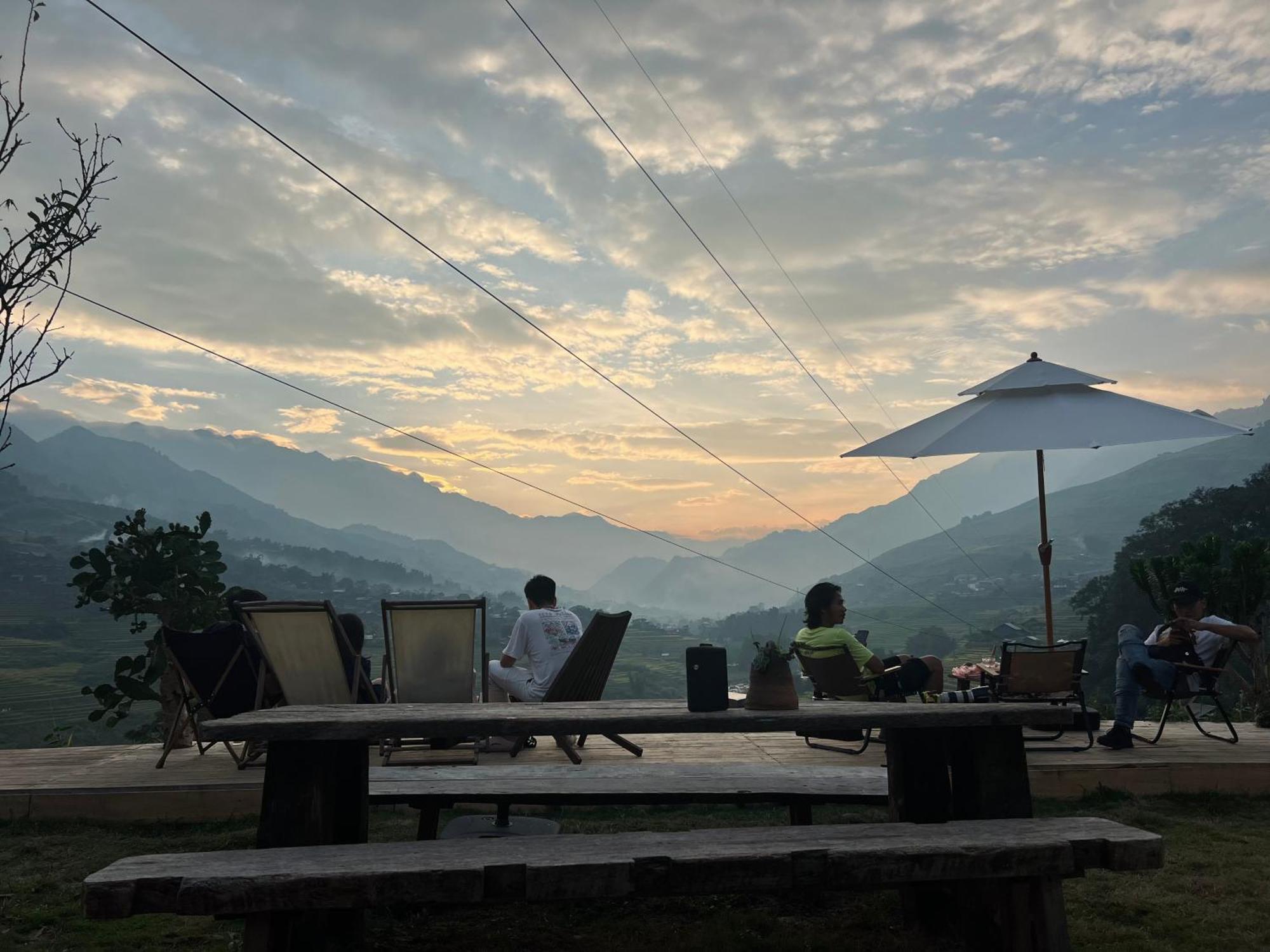 Apartmán Pavi Garden Sapa Exteriér fotografie